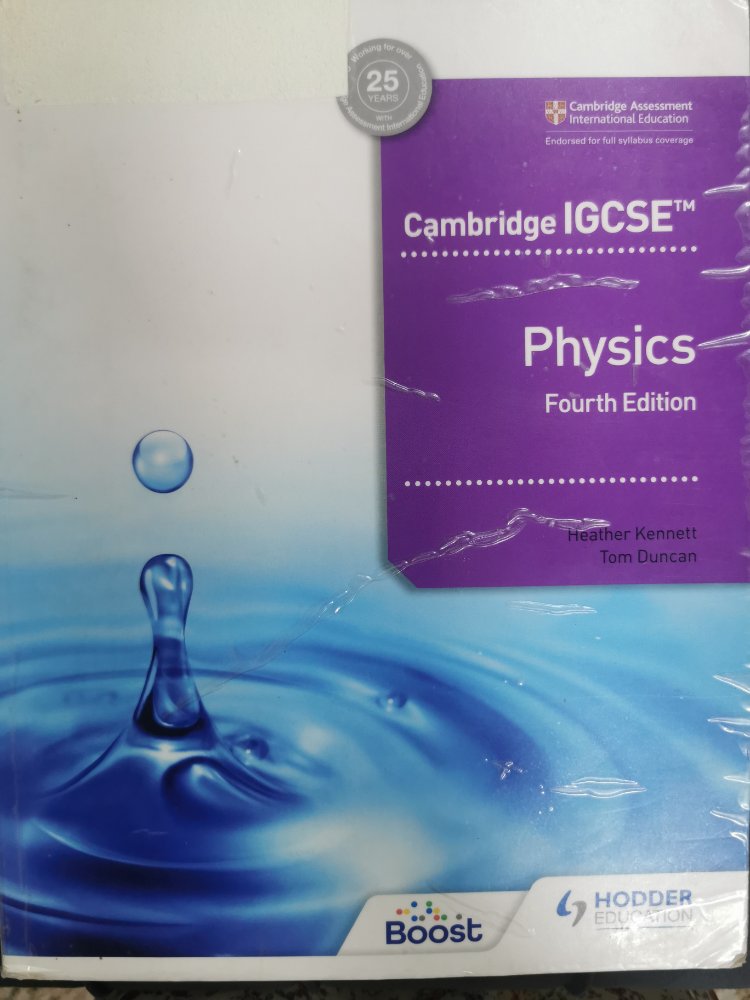 Physics cambridge IGCSE fourth edition