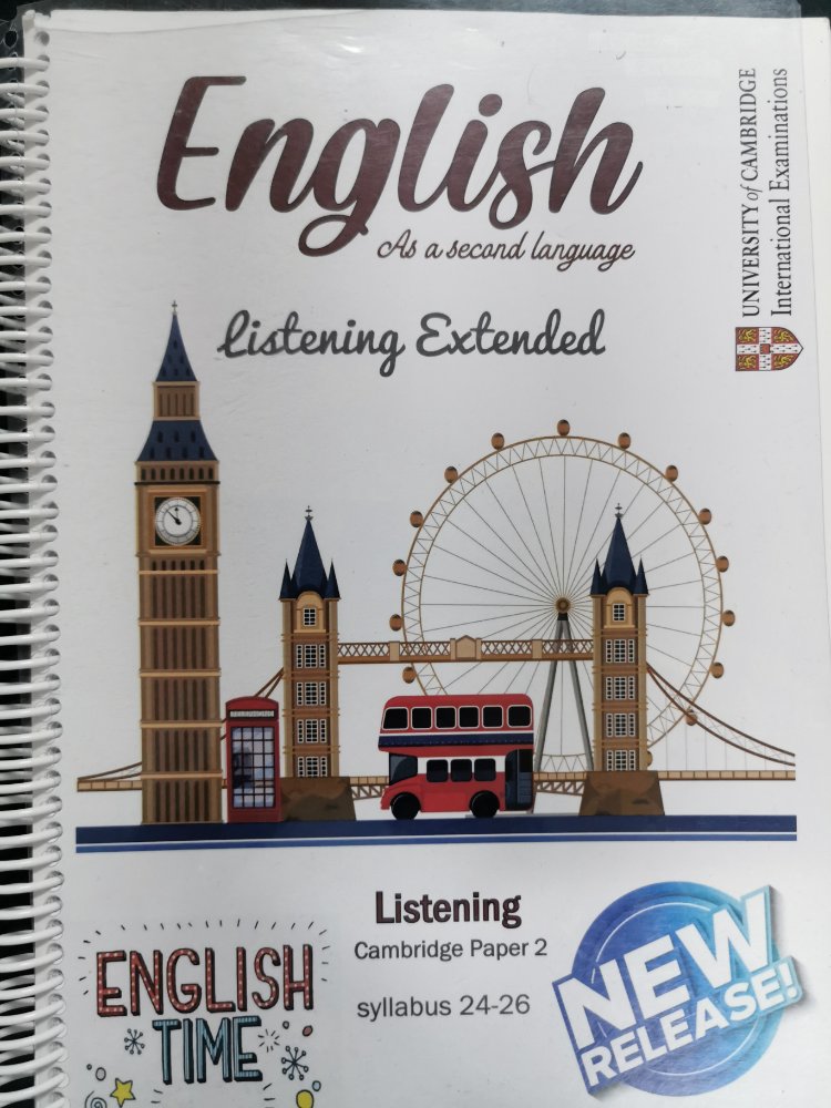 English as a second language listening extended Cambridge paper 2