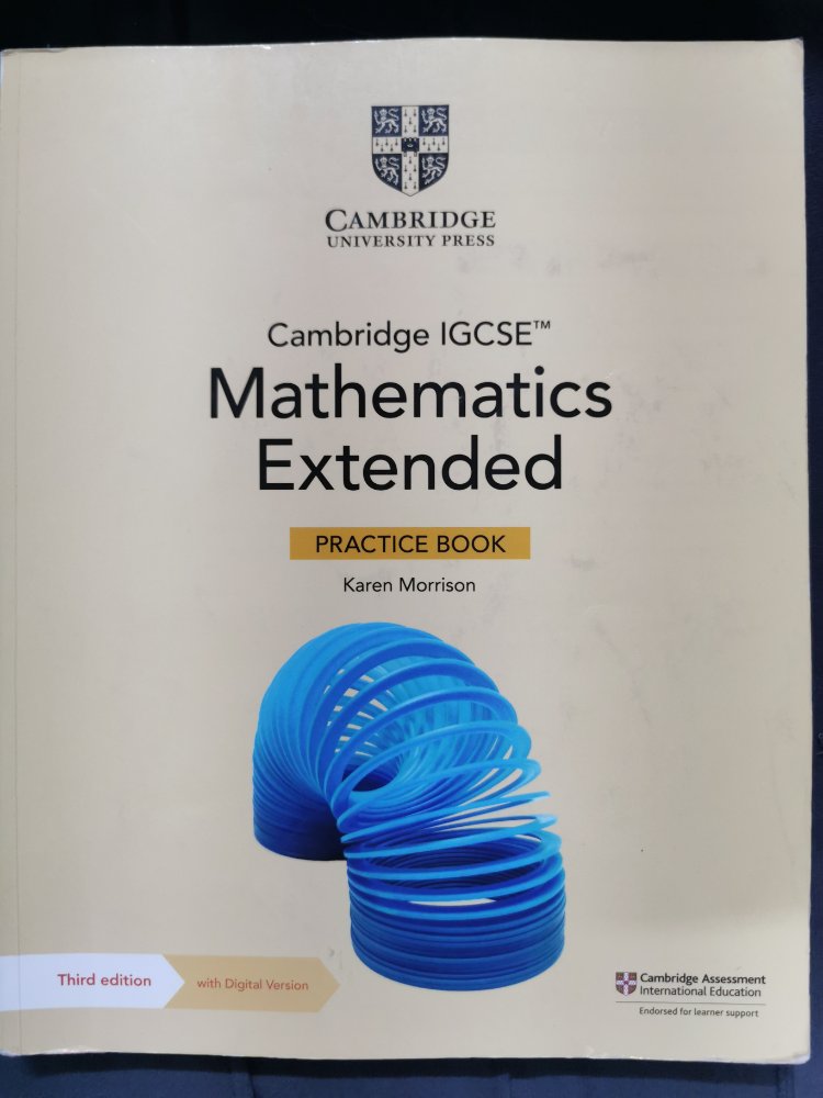 Mathematics extended practice book