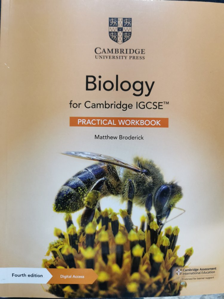 Biology practical workbook