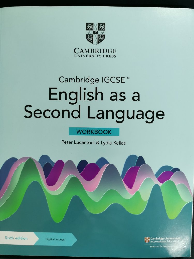 english as a second language Workbook