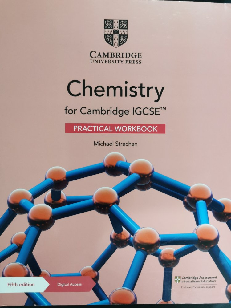 Chemistry practical workbook
